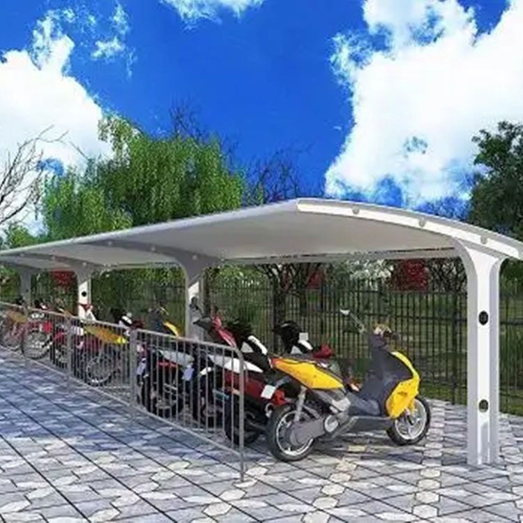 泾川县膜结构电动车棚